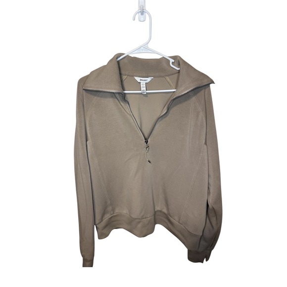 * JUST LOWERED PRICE - THIS IS FOR TOP AND BOTTOMS ! SPANX Tan Pantsuit - Picture 4 of 10